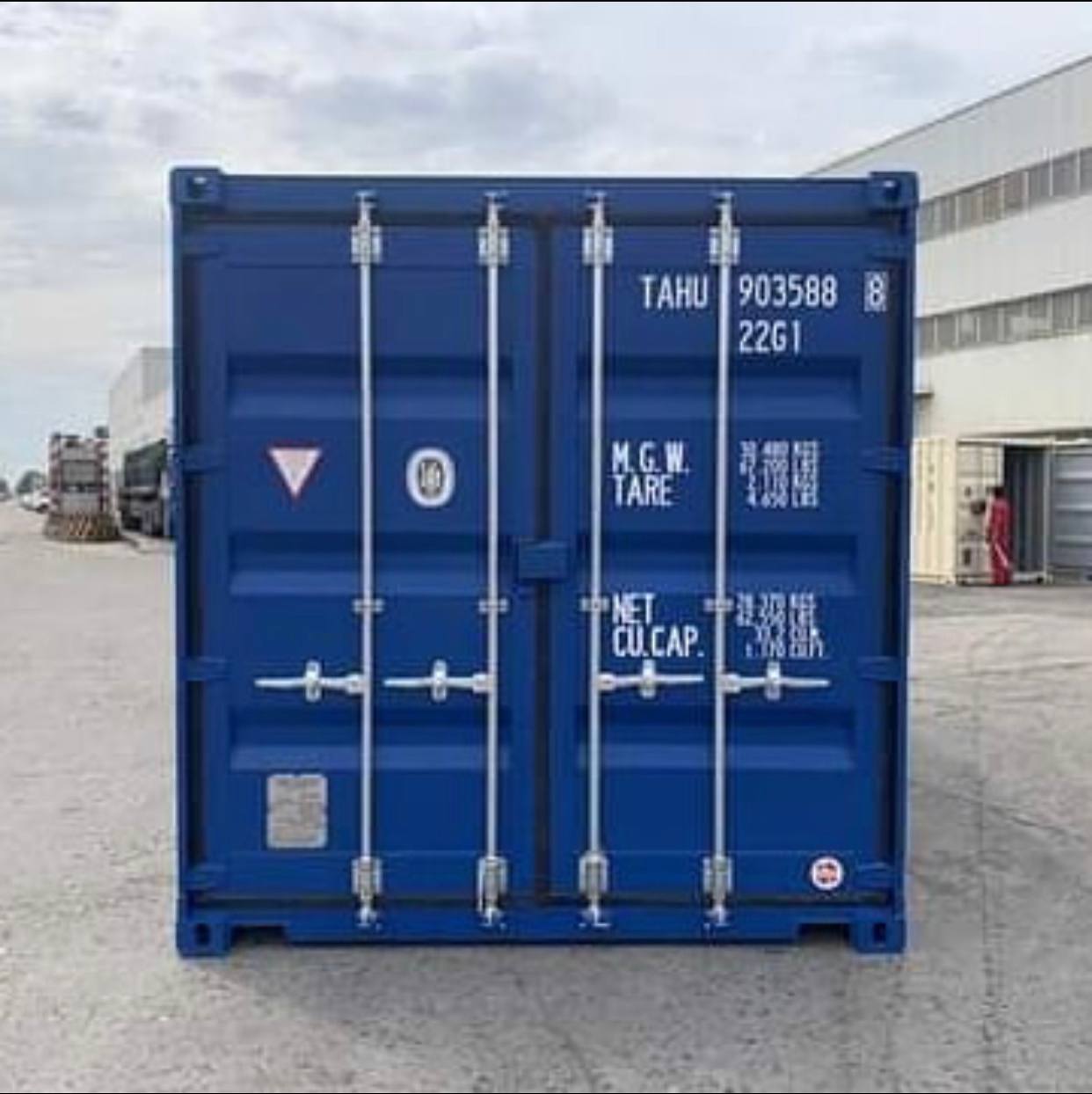 20ft High Cube Container – One Trip (9ft 6′ high) - Image 5